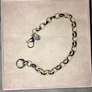 Origami Owl silver bracelet